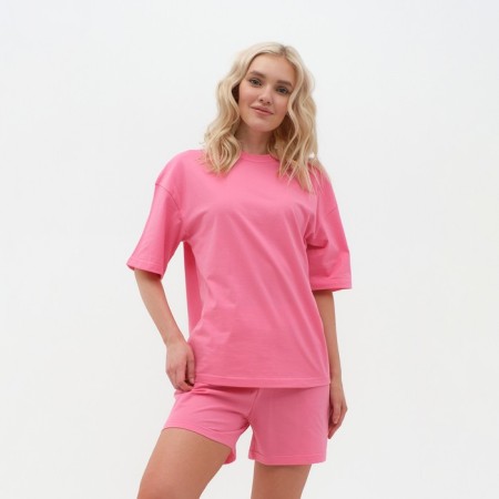 Female pajamas (T -shirt and shorts) KAFTAN BASIC p. 40-42, pink