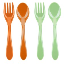 Set: spoon and fork mix