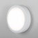 Lamp Wall-flowing Elektrostandard, Circle LED 15 W, 170x170x60 mm, IP65, white color