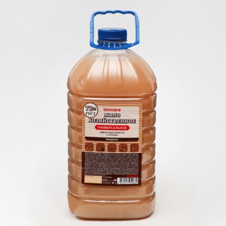 Liquid soap "economic" universal Unicare, PET, 5 liters