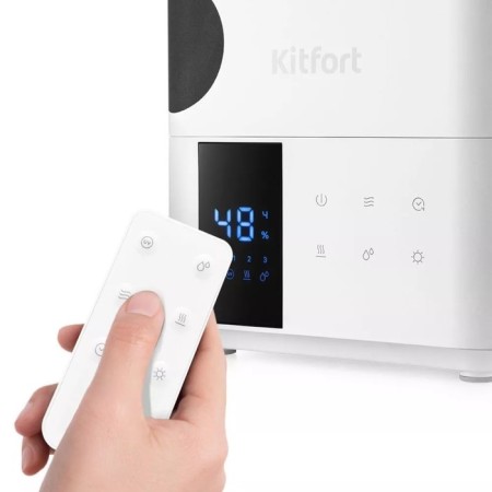 Air humidifier KitFort KT-2885, Ultrasound, 25 W, 5 l, up to 50 m2, white-3