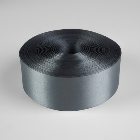 Satin tape, 50 mm × 100 ± 5 m, silver color-1