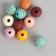 Busina for creativity tree "Ball with stripes" mix d = 1.6 cm