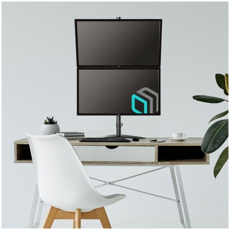 Table bracket for 2 monitors Onkron D208FS Black-4