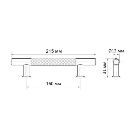 CAPPIO-REALILING PEN, D = 12 mm, m/o 160 mm, gold color-3