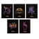 Notebook of 48 sheets in Calligrata Neon cage, cover coated cardboard, uf-lak, block offset, mix