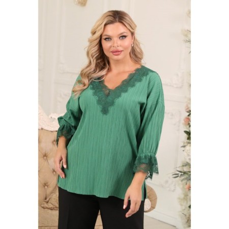 Female jumper, size 50, green color-7