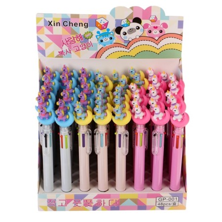 Handle Automatic Handle 6 color "Unicorn on the Moon", mix-3