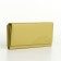 Women's wallet on magnets, yellow color