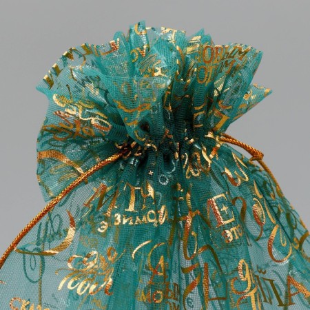 Bag Gift Organza "Dream", 30 x 40 cm +/- 1.5 cm, New Year-3