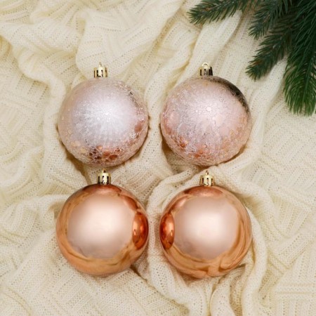 Set of balls plastic D-8 cm, 4 pcs "Cloud Classic"