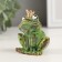 Souvenir Ceramics "Royal-Snowman" 4.3x6.3x6.8 cm