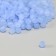 A set of matte beads "Astra" 6 mm, 20 g, blue