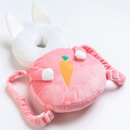 A backpack-pound for the safety of the baby "Bunny", the color is pink-1