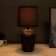 Table lamp 16561/1CF E14 40W coffee 15x15x31.5 cm