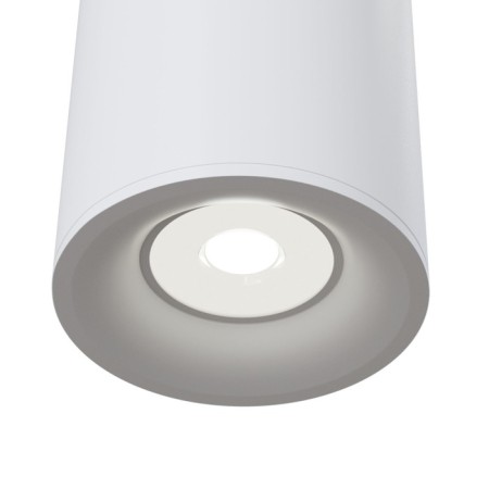 Technical C012CL-01W ceiling lamp, 1xgu10, 50W, 8.5x8.5x1.5 cm, white color-3