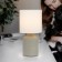 RIVOLI Sabrina 1he14, 40 watts Ceramics Gray with a lampshade