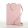 Female bag, cross-bodi, on the magnet, the color is pink