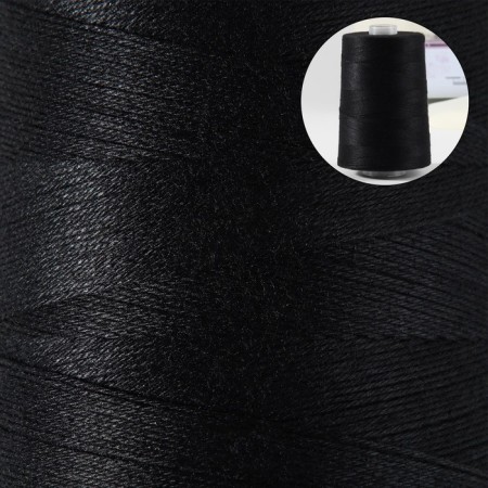 Threads 210lsh, 1000 m, black color No. 115-1