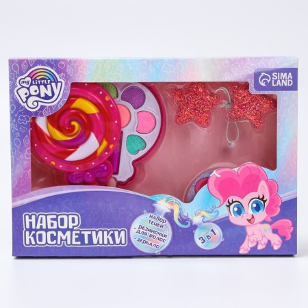 Набор детской косметики и аксессуаров 3 в 1 "Пинки Пай", My Little Pony-6