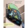 Pockets in the kindergarten "Dinosaurs", 83x24 cm, for a children's cabinet, blue
