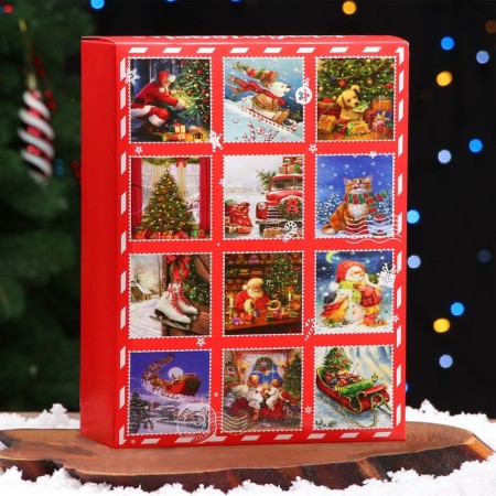 New Year. Tea Advent Calendar "New Year's Post", 215 g-1