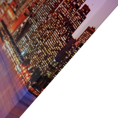 Picture on canvas "Brooklyn Bridge at night" 50*70 cm-1
