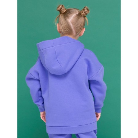 Children's sweatshirt, height 104 cm, purple color-3