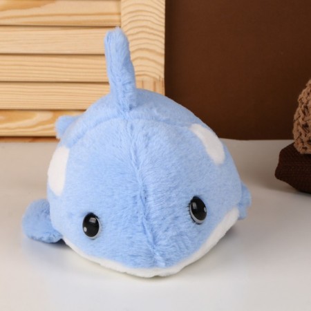 Soft toy "Kunning", 25 cm, blue color-1