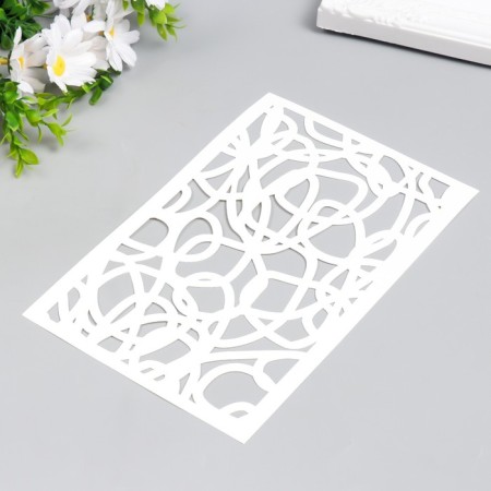 Plastic stencil "Texture" 24x16 cm-1