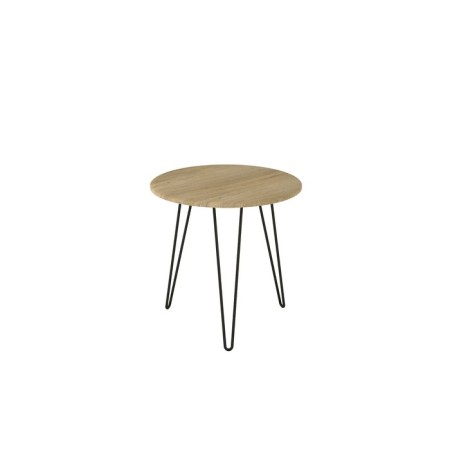 Journal table "Reed 530", 550 × 550 × 550 mm, sonoma oak color-1