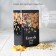 Bank for bulk products Dark, 17 × 10 × 10 cm, black color