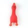 Fresh toy for dogs from latex "Rooster", 18 cm, red