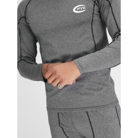 Male thermal underwear, size 54-56, color gray-12