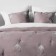 Cover with pillowcases "Alice", size 230x250 cm, powder color