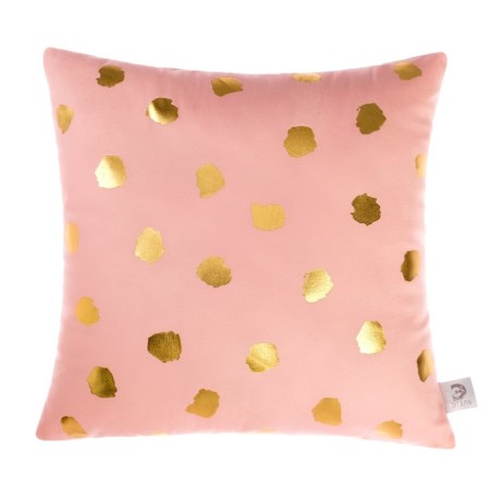 Decorative Ethel Pill Pink Pink, 40x40 cm, velor, 100% p/e