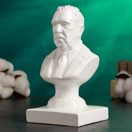 Bust "Lavrov S.V." White, 17cm-2