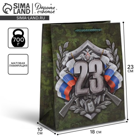 Package Gift Laminated Vertical, Packaging, “Real Defender!”, MS 18 x 23 x 10 cm