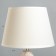 Table lamp 38043/1 E14 40W white 23x23x35 cm Risalux
