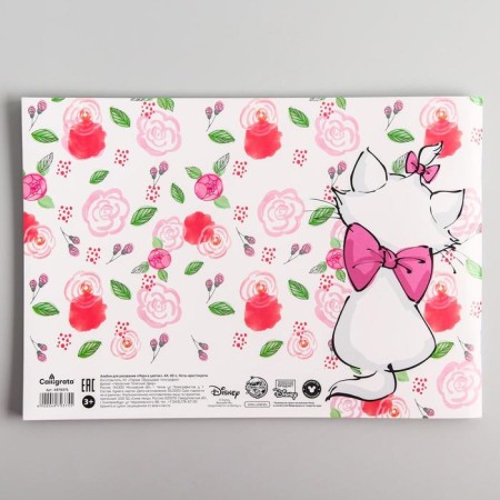 Album for drawing A4, 40 sheets 100 g/m², on paper, cats aristocrats-2