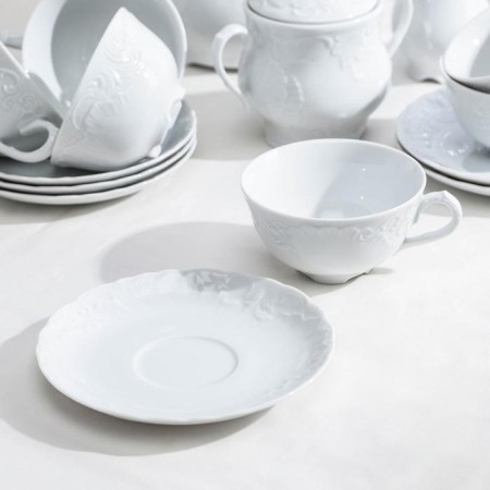 Tea service for 6 people, 15 items: 6 cups 220 ml, 6 saucer d = 15.7 cm-2