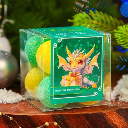 A set of bombs for the baths Snow Balls "Miracles where they believe in them," 160 g