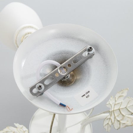 Susana chandelier 3x15W E27 white/gold 53x53x32cm Bayerlux-6