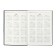 The weekly dated 2025, Escalada, a soft cover made of artificial leather, A6+, 80 sheets, embossing foil, block 70 g/m², black