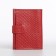 Cover for autoDocations and passports, red color