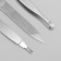 The manicure set of "reptile", 6 items, in a case, brown color