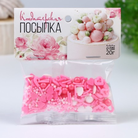 Confectionery Sprinking "Air Love", 20 g-1