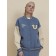 Female jacket, size XL, jeans color