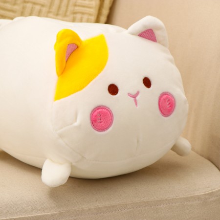 Soft toy "cat", 23 cm, white color-1