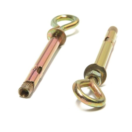 Anchor bolt of scrap, with a ring, galvanized, 8x80 mm, 50 pcs-2